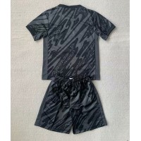 Camisa de Futebol Portugal Goleiro Equipamento Secundário Infantil Europeu 2024 Manga Curta (+ Calças curtas)